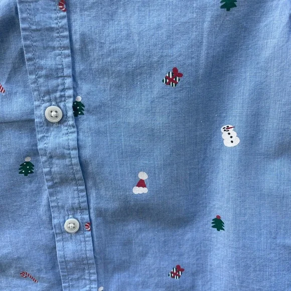 Festive Christmas Button-Up - Picture 4 of 4